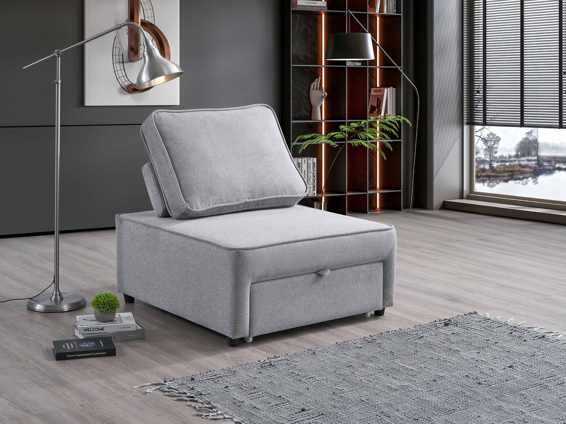 Convertible Sleeper Chair 3