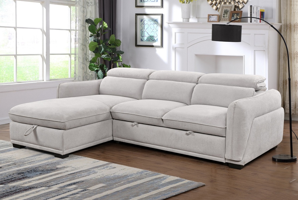 [IF-9005] Harborview Pull-Out Sleeper Sectional (Left-Hand Facing)