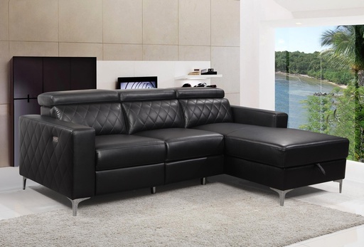 Meridian Power Reclining Sleeper Sectional 5