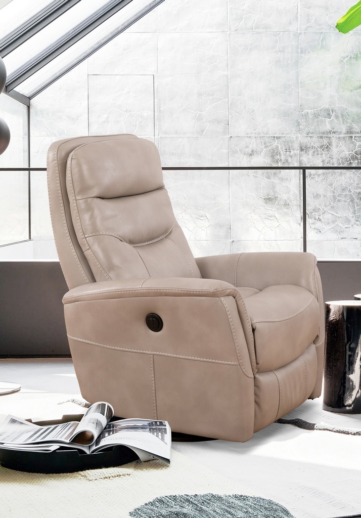 [IF-6301] Lennox Recliner (Stone)