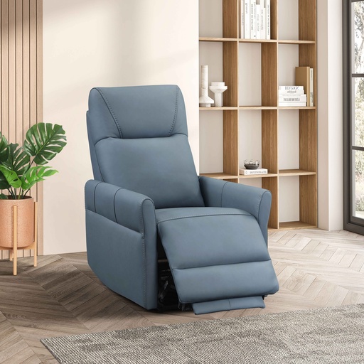 Fairmont Grand Leather Power Recliner with Power Headrest 5