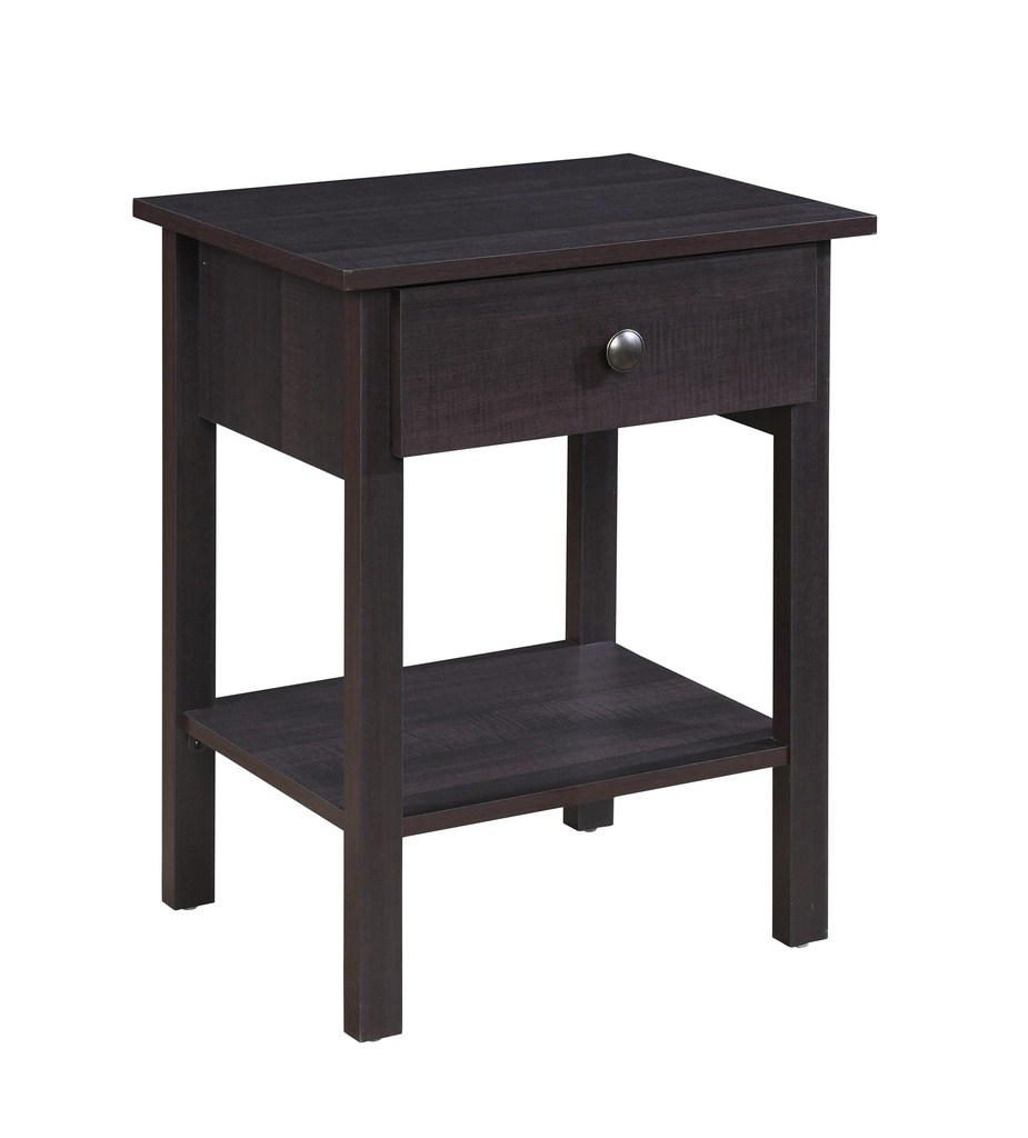 [IF-3432] Brown Storage Nightstand