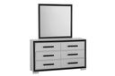 Amelia-Black Dresser & Mirror