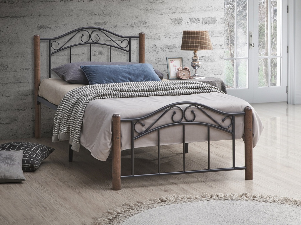 Sheridan Scroll Iron Platform Bed