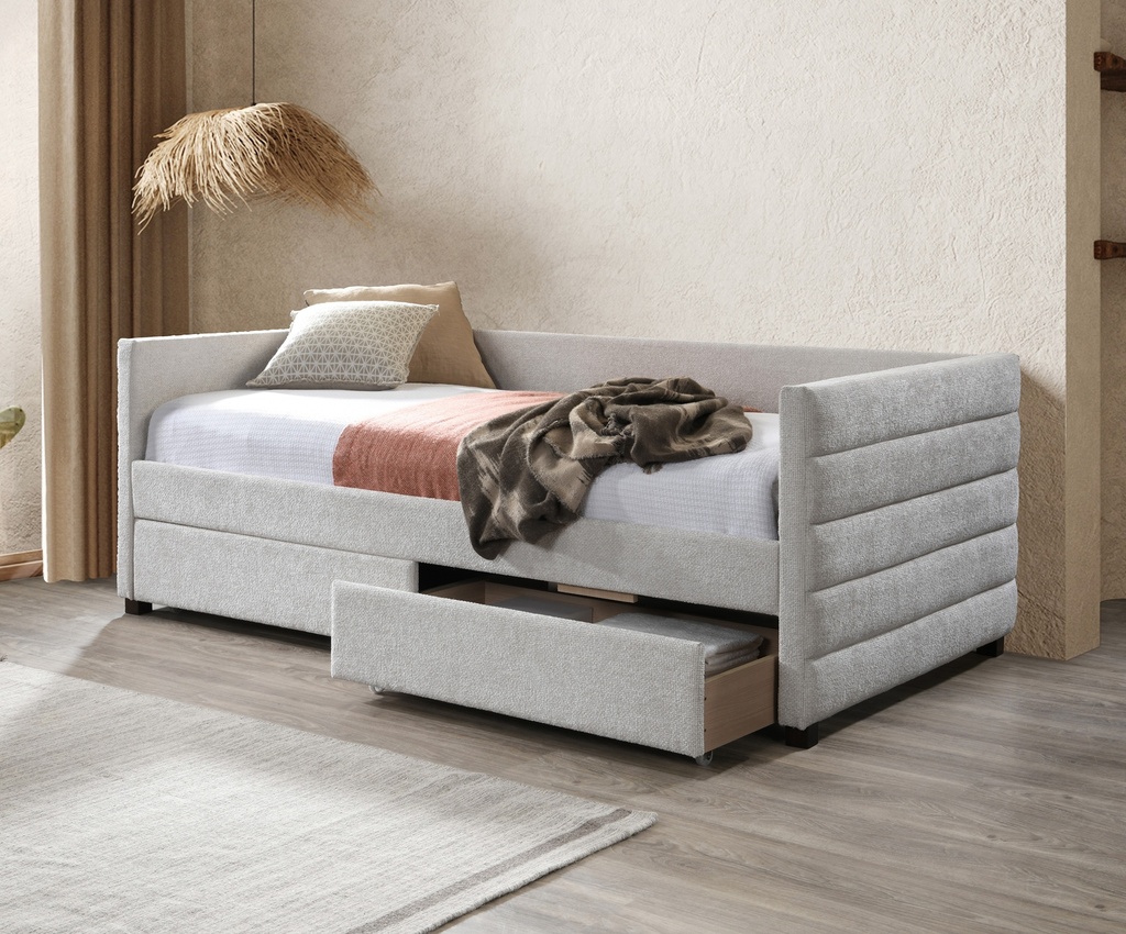 Rosedale Channel-Tufted Storage Daybed