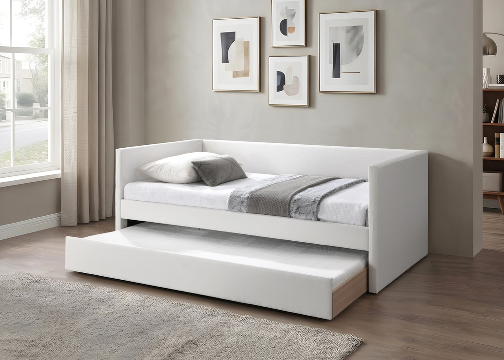 Northgate Leather Trundle Daybed