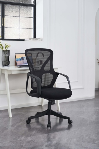 Black Mesh Back Ergonomic Office Chair 4