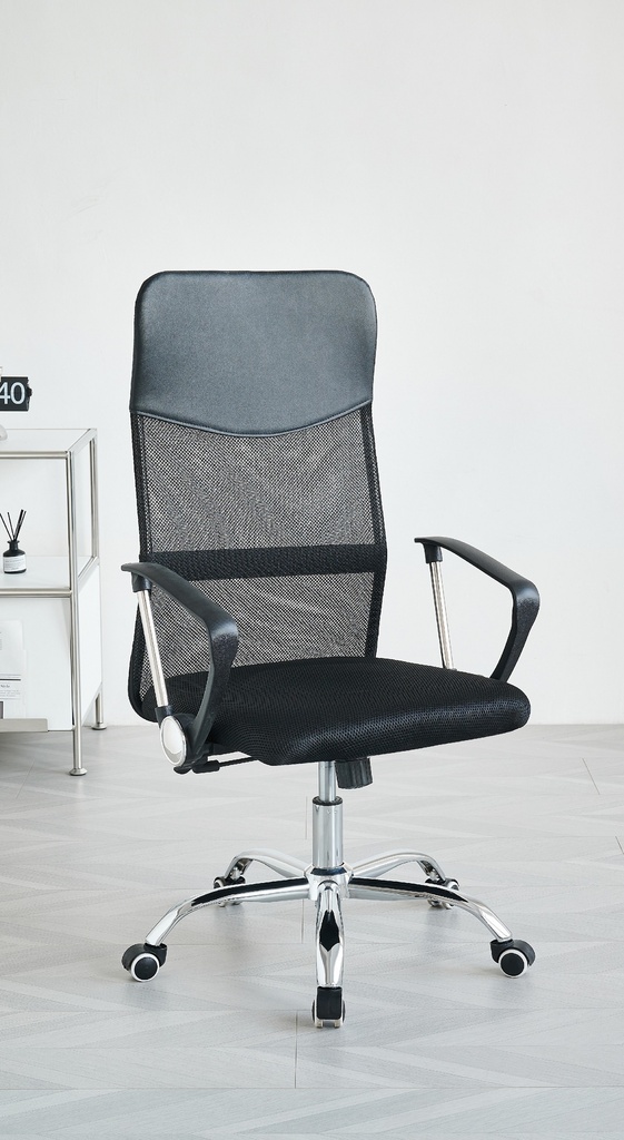 Chrome-Leg Mesh Back Task Chair