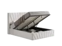 Bellamy Fan-Pleated Gas-Lift Storage Bed