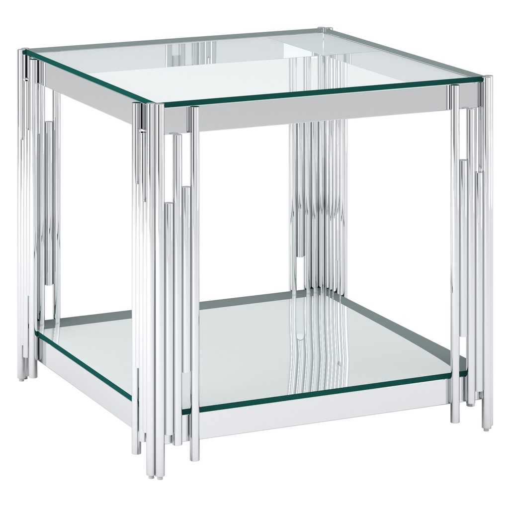 Estrel Large Accent Table (Silver)