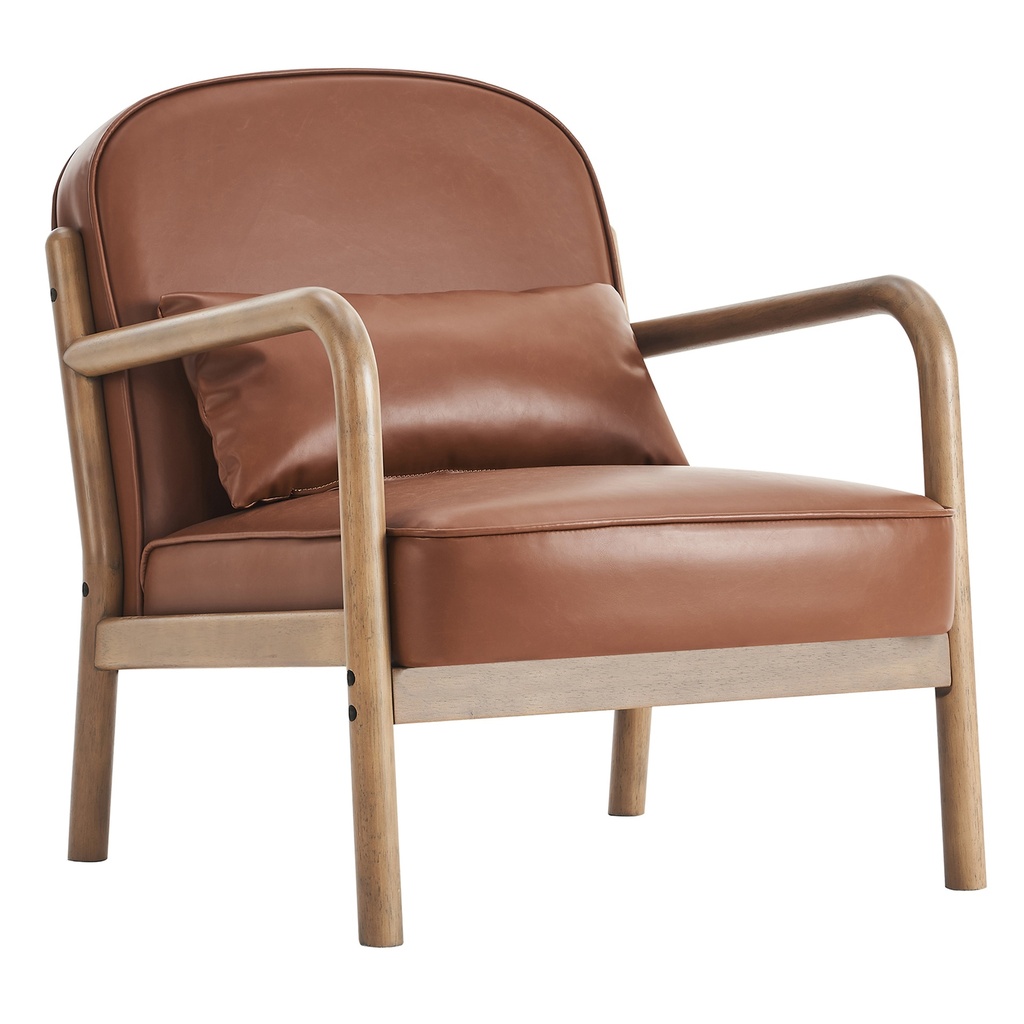 Fani Accent Chair, Premium Performance Leatherette