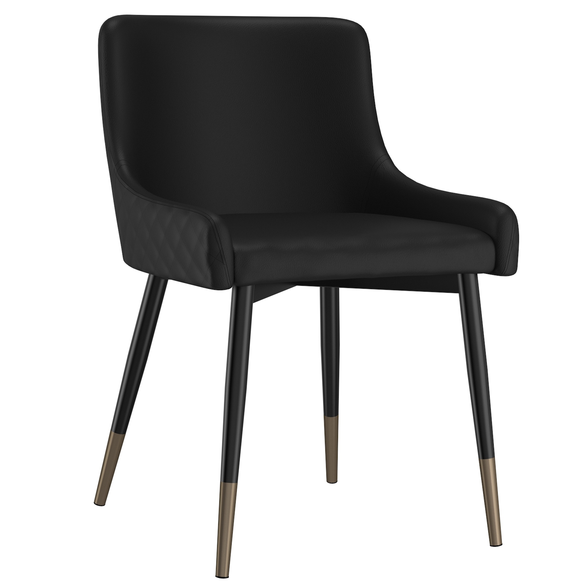 Xander Tufted Dining Chair with Metal Legs 4