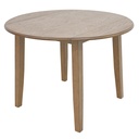 Conrad Round Drop-Leaf Dining Table, 42"