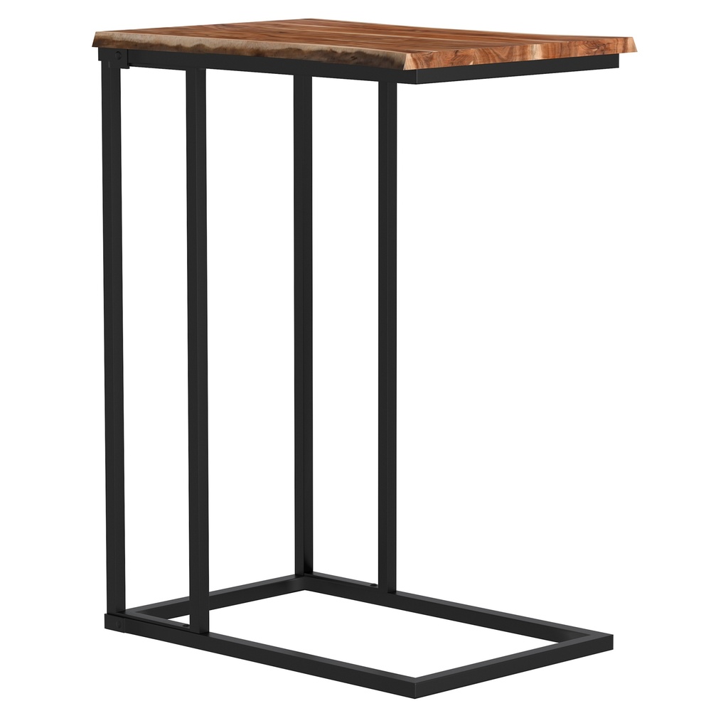 [501-676NAT] Jivin Live Edge C-Style Accent Table
