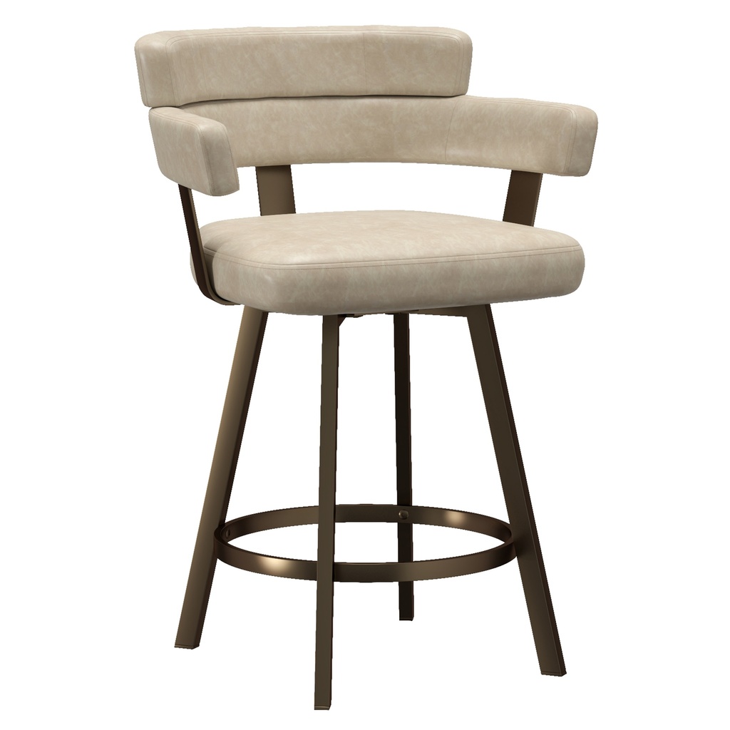[203-646IV] Oberon 26" Counter Stool W