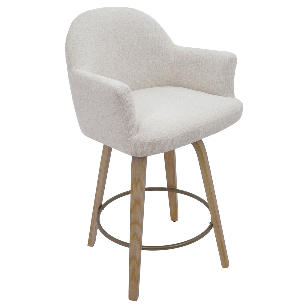 [203-217OAT] Torra 26" Counter Stool W