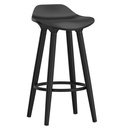 Trex Black Counter Stool, 26"