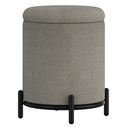 Castor Round Storage Ottoman