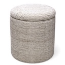 Dalia Round Storage Ottoman