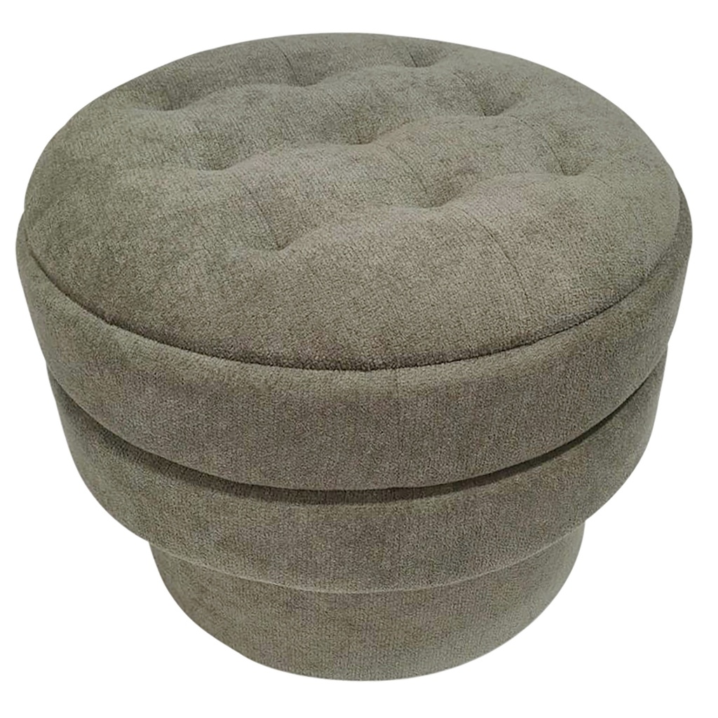 [402-306MOS] Kepler Round Storage Ottoman