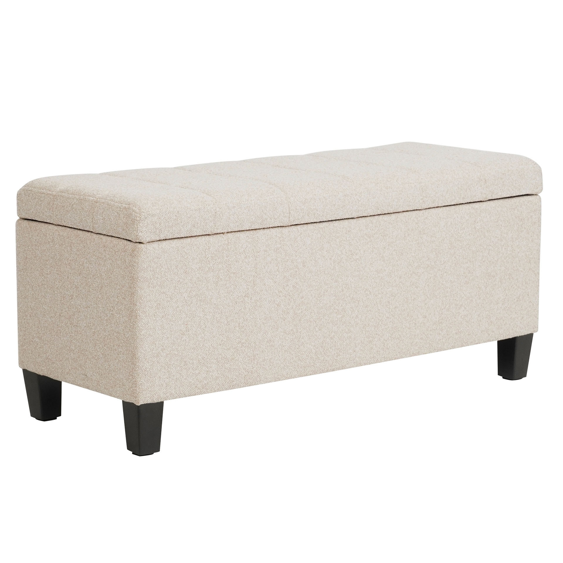 Sonos Oat Tufted Storage Ottoman Bench 4