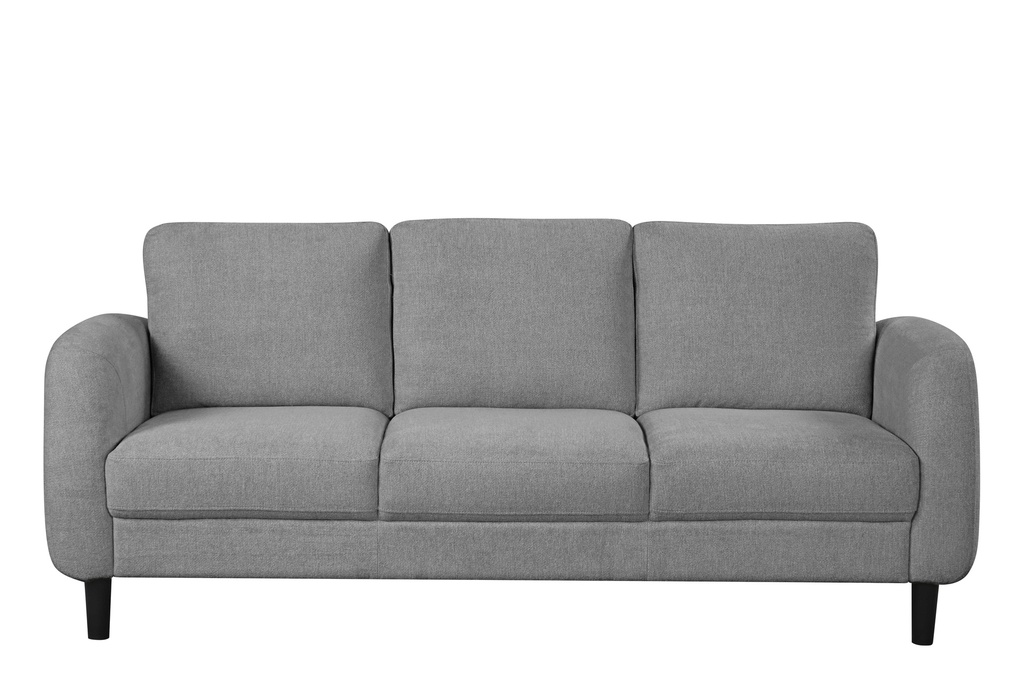 [IF-8250-S] Sierra Tailored Modern Living Room Sofa (Grey)