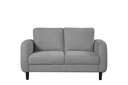Sierra Tailored Modern Living Room Loveseat Only (Grey)