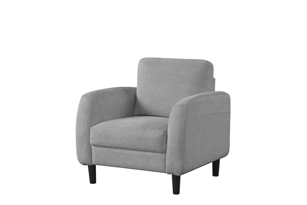 [IF-8250-C] Sierra Tailored Modern Accent Armchair (Grey)