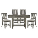 Granby 5-Piece Counter Height Dining Set with Wine Rack