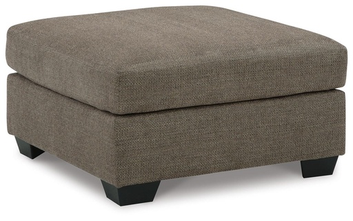 [3100508] Mahoney Oversized Accent Ottoman (chocolate)