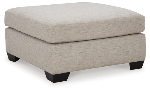 [3100408] Mahoney Oversized Accent Ottoman (Pebble)