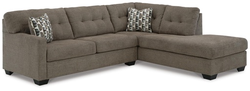 [31005S2] Mahoney Sectional (chocolate, Right-Hand Facing (RAF))