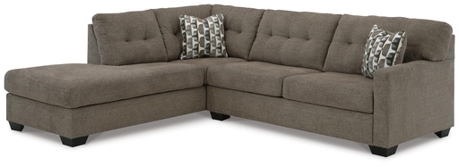 [31005S3] Mahoney Sleeper Sectional (chocolate, Left-Hand Facing (LAF))