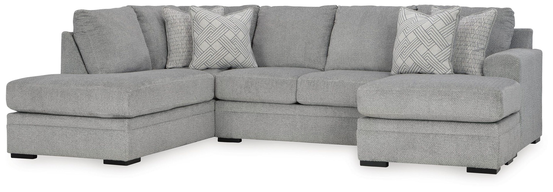 Casselbury Cement Grey 2-Piece Sectional with Chaise 8