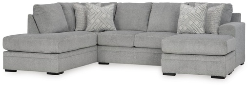 Casselbury Cement Grey 2-Piece Sectional with Chaise 8