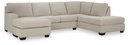 Riverfield 2-Piece Sectional with Chaise