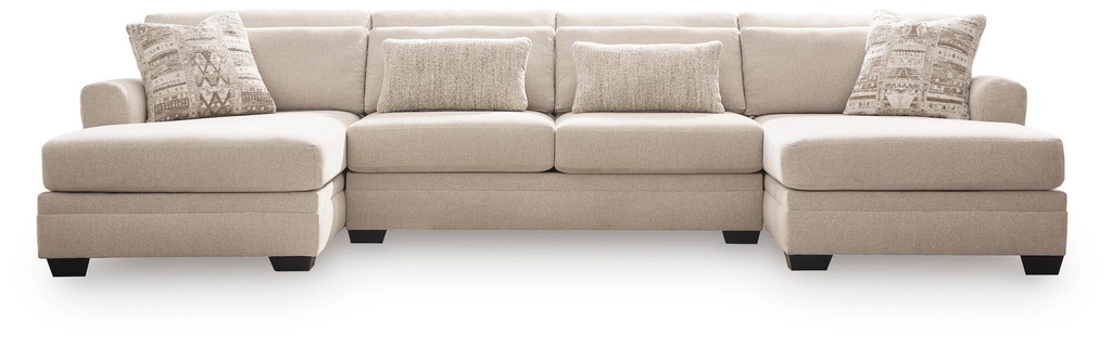 [62606S7] Mandi Point 3-Piece Double Chaise Sectional