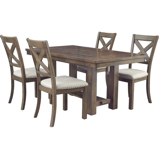 [D631-SET5] Moriville Dining Set (5-Piece)