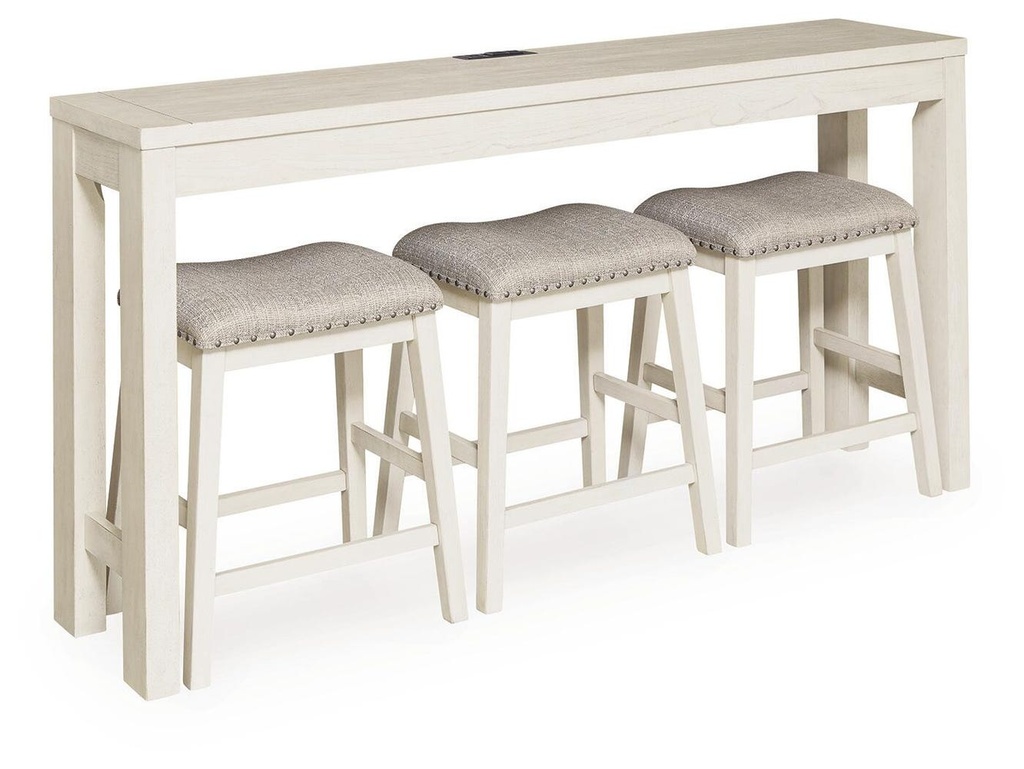 Robbinsdale Rectangular Counter Table and Stool Set