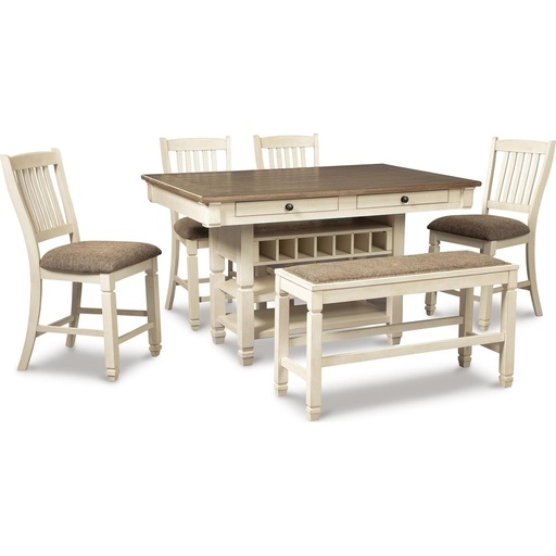 [D647-CSET6] Bolanburg Counter Dining Set (6-Piece)