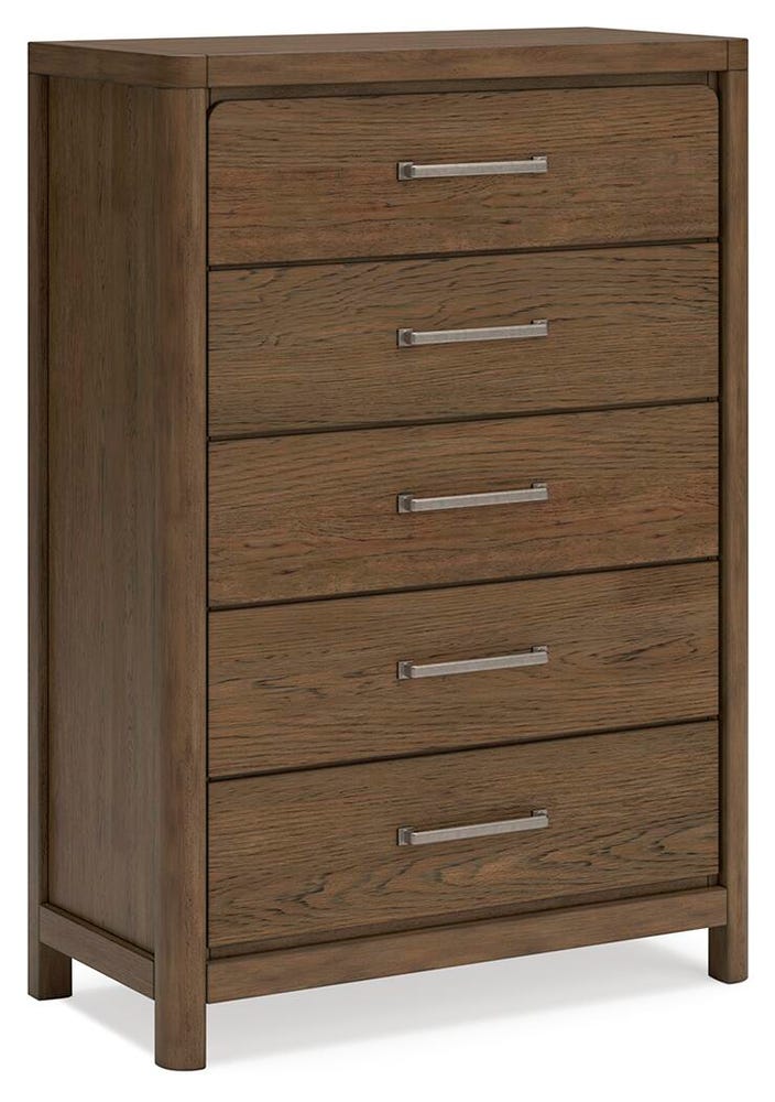 Cabalynn Light Brown 5-Drawer Chest