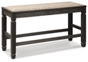 Tyler Creek Counter Height Upholstered Dining Bench