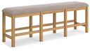 Havonplane 72" Counter Height Upholstered Dining Bench