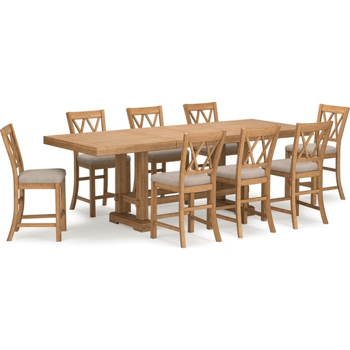 [D773-CSET9] Havonplane Counter Dining Set (9-Piece)