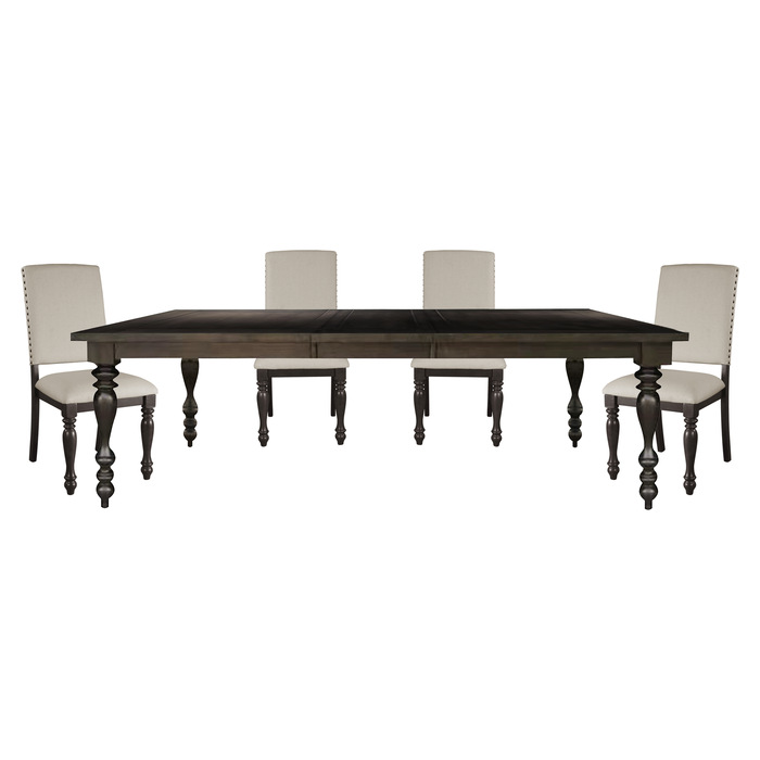 [1718GY-90DR5] Begonia Dining Set (5-Piece)