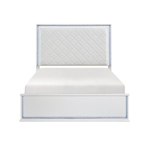[2390K] Lumin Bed with LED Lighting (King)