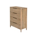 Kamelia 4 Drawer Chest (Sand)