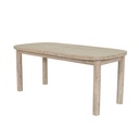 Sunburst Reclaimed Wood Extension Dining Table