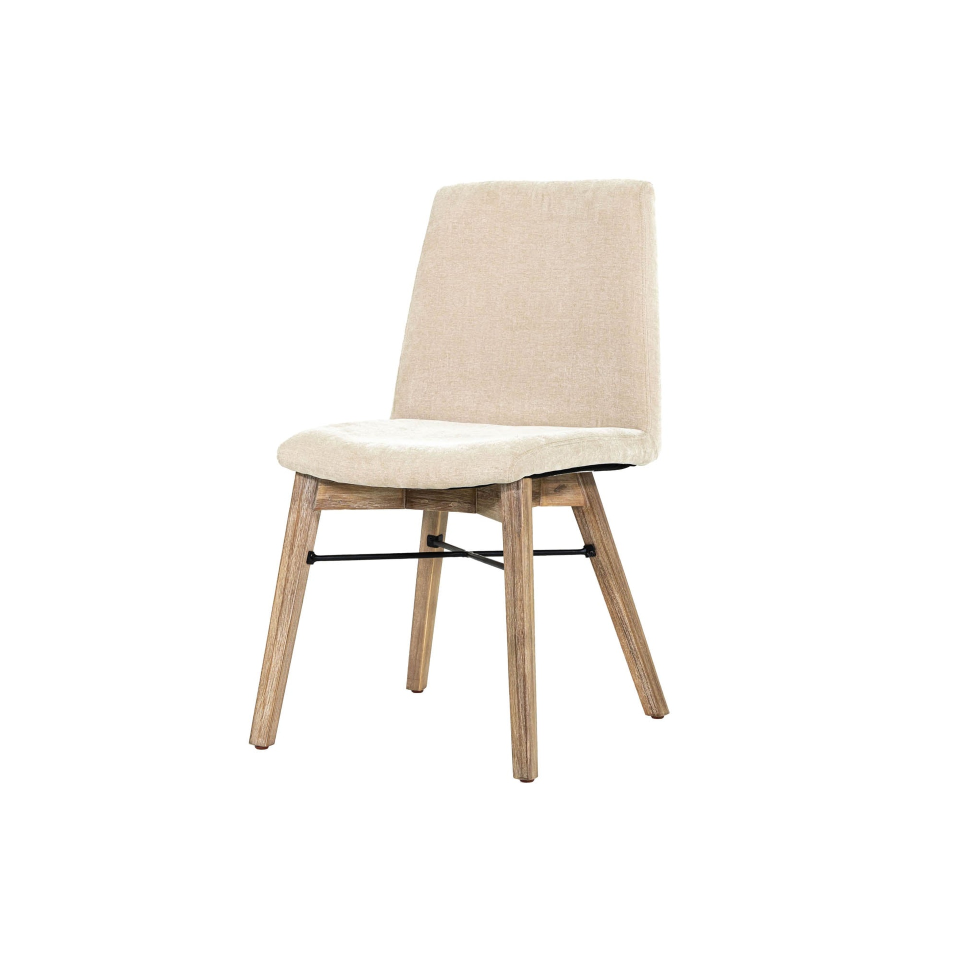 Beige Upholstered Dining Chair 6