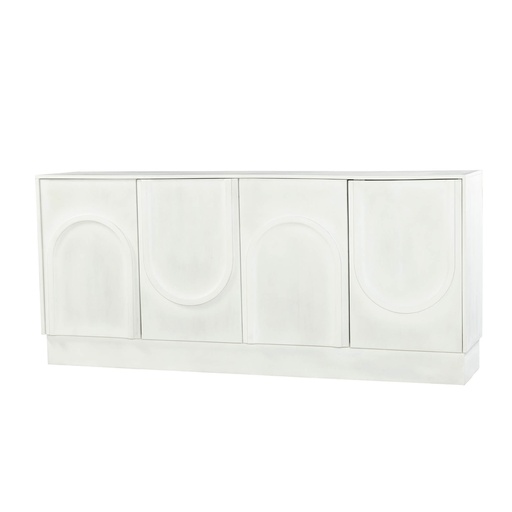 Wave Pattern Metallic Sideboard 5